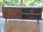 Tv meubel / dressoir mango hout, Huis en Inrichting, Kasten | Dressoirs, Ophalen of Verzenden, Zo goed als nieuw, 25 tot 50 cm