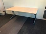 4 x Bureau Ahrend 500 (slinger), ahorn blad - 180 x 90/80 cm, Ophalen, In hoogte verstelbaar, Gebruikt, Bureau