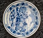 Delfts Blauw Bord - De Grondwerker, Ophalen of Verzenden