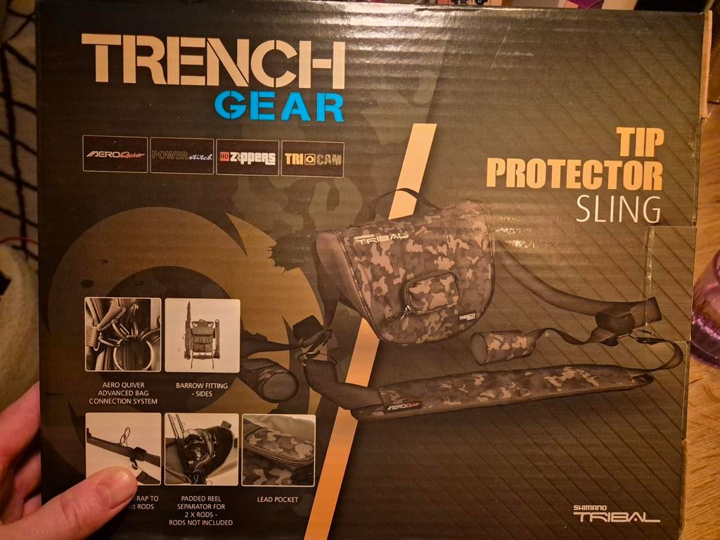 Shimano Tribal Tip Protector Sling, Watersport en Boten, Hengelsport | Algemeen, Ophalen of Verzenden, Nieuw, Koffer of Tas