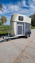 Bloemert 2 paards trailer, Ophalen, Gebruikt, Overige materialen, 2-paards trailer