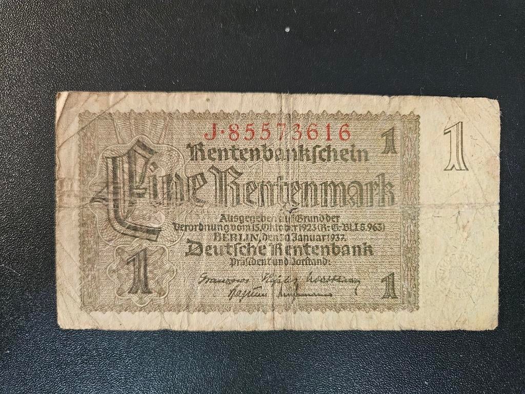 Duitsland pick 173b 1937       2, Ophalen of Verzenden, Duitsland, Los biljet
