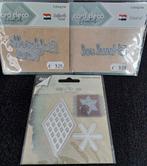 3 pakjes snij en embossing mallen voor €7,50, Ophalen of Verzenden, Nieuw