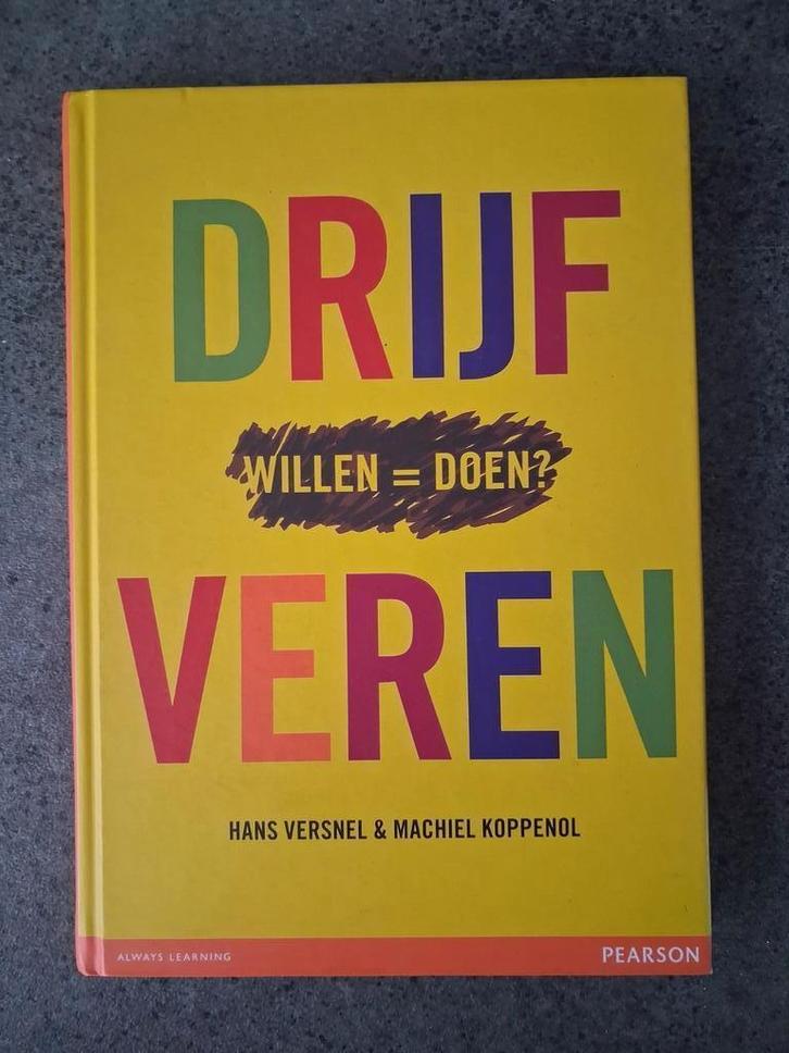 Hans Versnel - Drijfveren, Boeken, Wetenschap, Zo goed als nieuw, Sociale wetenschap, Ophalen of Verzenden