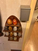 12 marmeren eieren, Ophalen of Verzenden, Zo goed als nieuw, Minder dan 50 cm, Minder dan 5 flessen