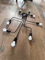 Grote plafondlampen met 8 ikea lampen, Ophalen, Zo goed als nieuw
