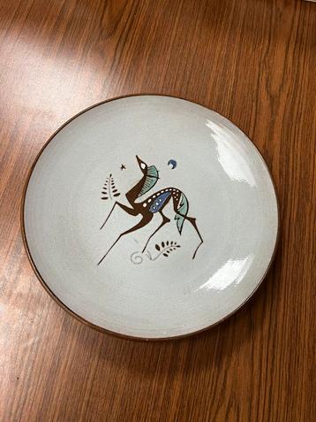 Puntgaaf Wandbord Schaal AMHA HOLLAND uit Haalderen 29,5 cm beschikbaar voor biedingen