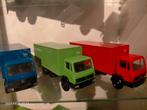 3x Lion car Bakwagens van ptt post,telecom,rac, Ophalen of Verzenden, Bus of Vrachtwagen, Zo goed als nieuw, Lion Toys