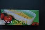 Pasta Presto. Plastieken pot om spaghetti klaar te maken., Huis en Inrichting, Nieuw, Ophalen of Verzenden