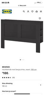Hoofdeinde IKEA, Huis en Inrichting, Slaapkamer | Bedden, 190 cm of minder, 70 cm of minder, Zo goed als nieuw, Hout