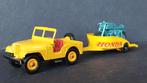 Jeep Willys Honda motor trailer Lesney Matchbox Pol, Hobby en Vrije tijd, Modelauto's | Overige schalen, Ophalen of Verzenden