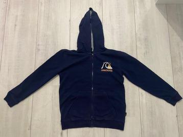 Quiksilver vest met rits - Maat 152 / 12 jaar - Donkerblauw beschikbaar voor biedingen