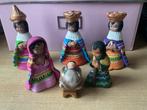 Gekleurde Kerstgroep uit Mexico, Diversen, Kerst, Ophalen of Verzenden, Zo goed als nieuw