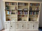 Prachtige royale bibliotheekkast, Ophalen, Gebruikt, 200 cm of meer, 25 tot 50 cm