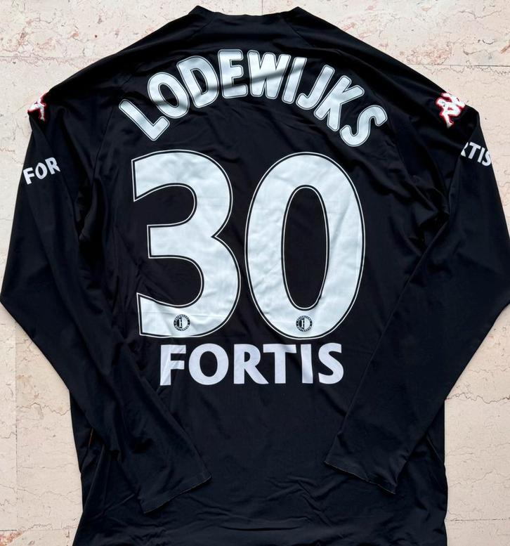 Feyenoord Shirt Keeper - 2006 - 2007 - Lodewijks # 30, Sport en Fitness, Voetbal, Gebruikt, Shirt, Maat L, Ophalen of Verzenden