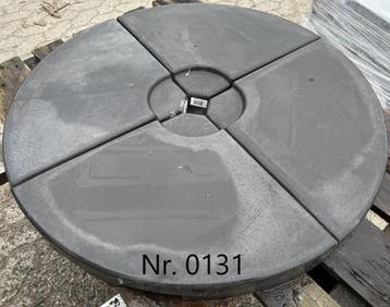 0131 parasolvoet grijs Ø 92 beschikbaar voor biedingen
