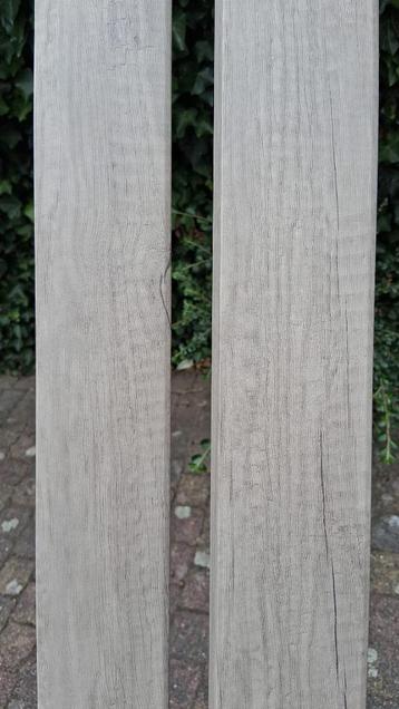 nieuw ;  aluminium hoekprofiel met hout nerf  beschikbaar voor biedingen