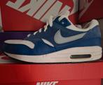 Nike Air Max 1 GS Gym Blue maat 38 goede staat, Blauw, Nike, Ophalen of Verzenden, Sneakers of Gympen