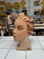 Gipsen buste etalage hoofd, Ophalen, Gebruikt, Mens
