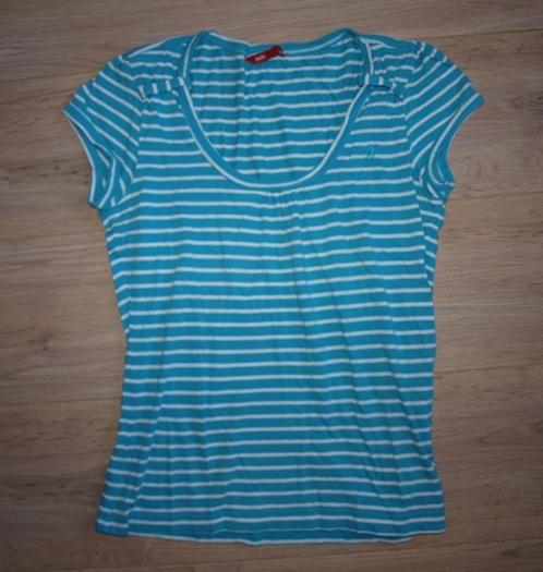 Blauw Wit Gestreept T-Shirt EDC by Esprit (M), Kleding | Dames, T-shirts, Gedragen, Maat 38/40 (M), Blauw, Korte mouw, Ophalen of Verzenden