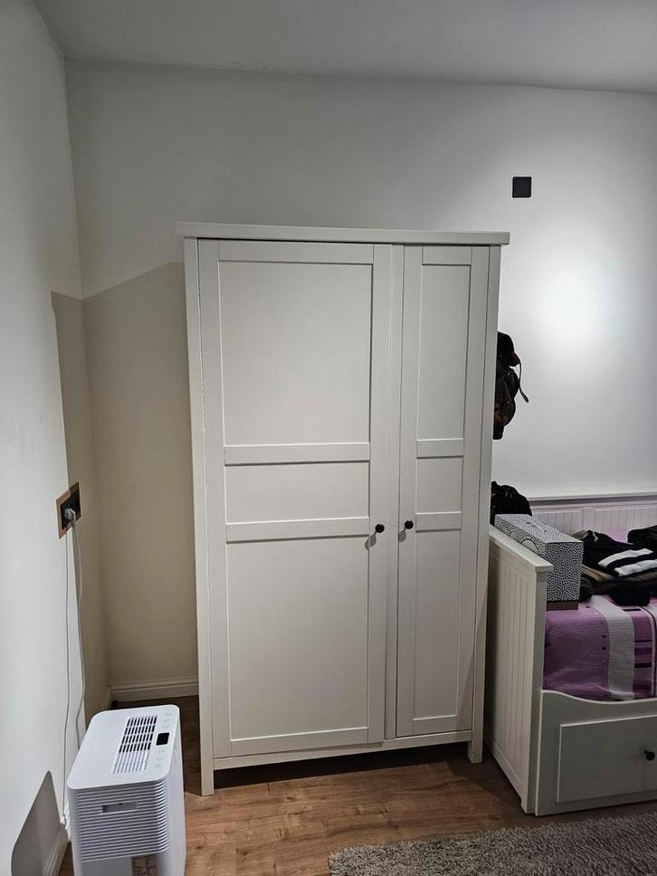 Ikea Hemnes Kledingkast - Gedemonteerd, Huis en Inrichting, Kasten | Kledingkasten, Gebruikt, 150 tot 200 cm, 100 tot 150 cm, 50 tot 75 cm