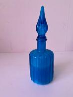 Empolli Blauw Glazen Karaf, Ophalen of Verzenden