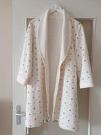 Leuke badjas met bloemenprint, Maat 38/40 (M), Wit, Ophalen of Verzenden, Onbekend