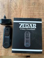 Zedar videodeurbel, Huis en Inrichting, Deurbellen, Ophalen, Zo goed als nieuw