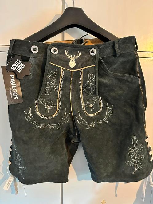 Nieuw Trachten Trad.Lederhose Leer Paulgos (Maat 52 L/XL), Kleding | Heren, Carnavalskleding en Feestkleding, Zo goed als nieuw