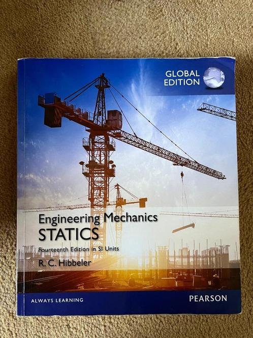 Engineering Mechanics: Statics 1e jaar werktuigbouwkunde, Boeken, Techniek, Gelezen, Werktuigbouwkunde, Ophalen