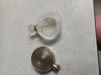 2 stuks antieke Parfumflesjes., Ophalen of Verzenden, Zo goed als nieuw, Parfumfles