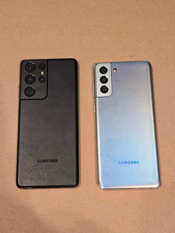 Samsung Galaxy S21 Ultra & S21 Plus, Telecommunicatie, Mobiele telefoons | Apple iPhone, Gebruikt, 256 GB, Zonder abonnement, Zonder simlock