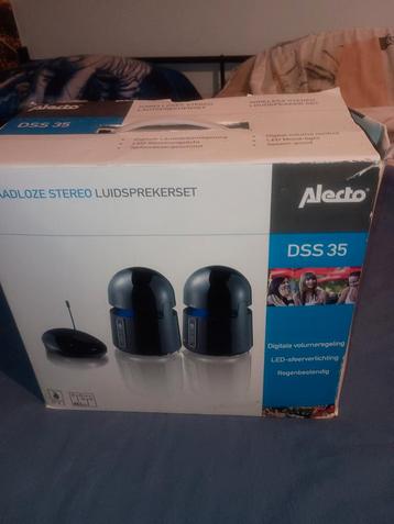 Alecto Draadloze Stereo Luidsprekerset DSS-35 beschikbaar voor biedingen