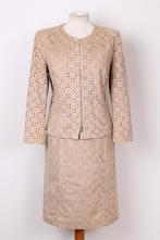 Suèdine set van Caroline Biss maat M, Kleding | Dames, Maat 38/40 (M), Bruin, Verzenden, Zo goed als nieuw