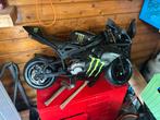 Minibike 49cc zwart monster stickers, Fietsen en Brommers, Ophalen of Verzenden, Zo goed als nieuw, Overige typen