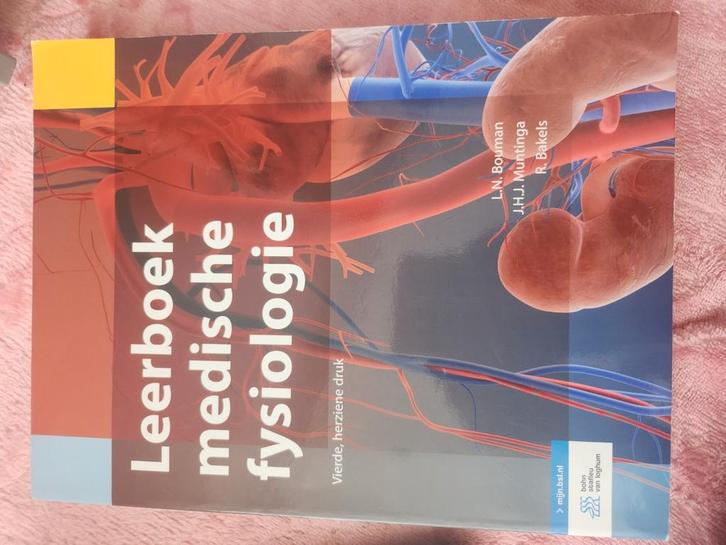 L.N. Bouman - Leerboek medische fysiologie, Boeken, Wetenschap, Zo goed als nieuw, Ophalen of Verzenden