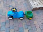 New Holland looptrekker met kar, Kinderen en Baby's, Speelgoed | Buiten | Voertuigen en Loopfietsen, Ophalen of Verzenden, Zo goed als nieuw