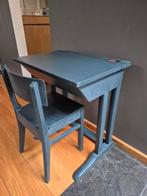 Schoolbankje met stoel, Ophalen, Gebruikt