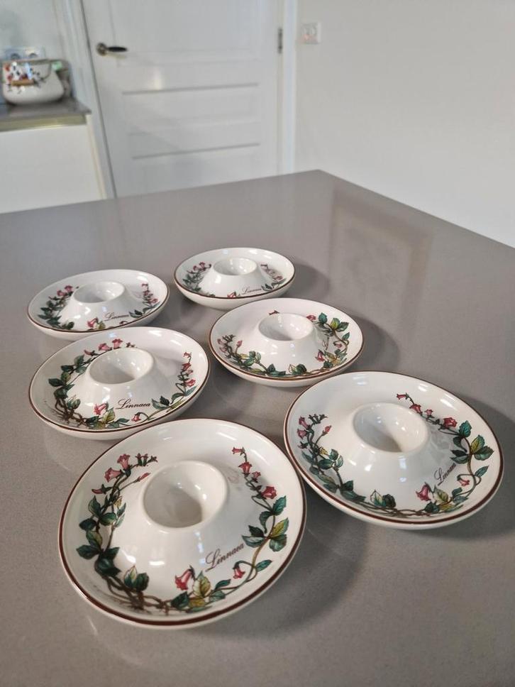 6 eierdoppen Villeroy en Boch Botanica, Huis en Inrichting, Keuken | Servies, Nieuw, Overige stijlen, Porselein, Ophalen of Verzenden