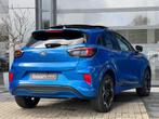 Ford Puma 1.0 EcoBoost Hybrid ST-Line X Automaat | Panoramad, Auto's, Ford, 12 maanden, Stof, Puma, Zwart