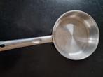 Te koop steelpan Sola  21 cm met deksel, Huis en Inrichting, Keuken | Potten en Pannen, Gebruikt, Ophalen of Verzenden, Rvs, Keramische plaat