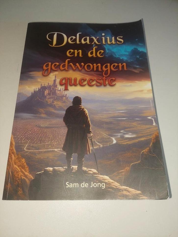 Delaxius en de gedwongen queeste-Sam de Jong -, Boeken, Fantasy, Gelezen, Ophalen of Verzenden