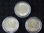 3 x Canadian Maple Leaf 1 oz 2018, Ophalen, Zilver