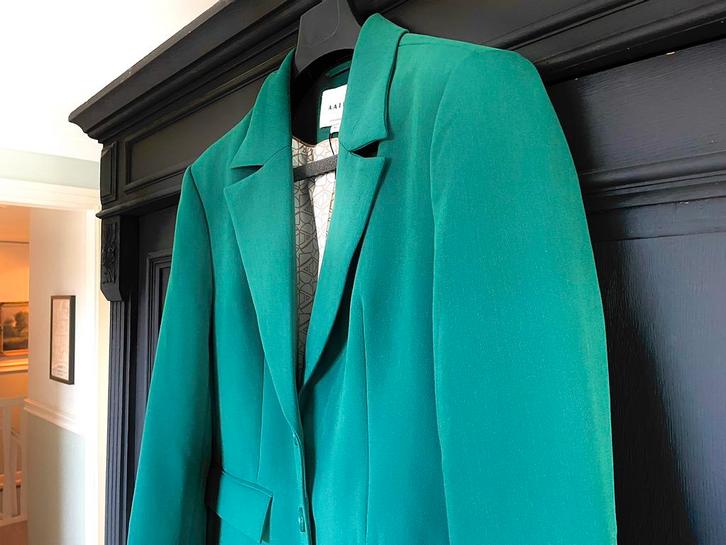 NIEUW!! Aaiko Colbert Nieuw Petrol Kleur, Kleding | Dames, Jasjes, Kostuums en Pakken, Nieuw, Jasje, Maat 46/48 (XL) of groter