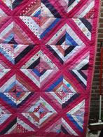 Quilt roze tinten 1.90 x 1.40 dubbelzijdig, Ophalen of Verzenden, Nieuw