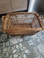 Franse wasmand, Ophalen, Mand, Zo goed als nieuw, Riet
