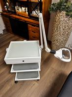 Disign werktafel met een LED loupelamp, Ophalen, Zo goed als nieuw, Apparaat