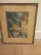 Aquarel Arnout Colnot, Ophalen of Verzenden