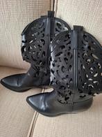 LEUKE  LAARZEN  MAAT  38  WESTERN  STIJL DOE EEN GOED BOD!!, Ophalen of Verzenden, Zo goed als nieuw, Zwart, Hoge laarzen