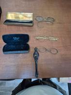 3 antieke brillen. 18de, 19de eeuw. Lorgnette turtle, Antiek en Kunst, Ophalen